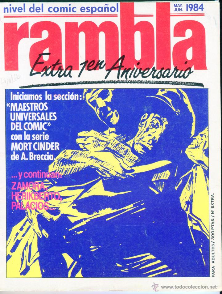 C&oacute;mics: RAMBLA EXTRA PRIMER ANIVERSARIO PRINCIPIOS DE LOS 80