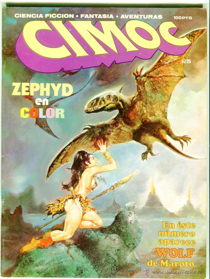 C&oacute;mics: CIMOC N&ordm;5 (NO NORMA) A&Ntilde;O 1979 PORTADA MAROTO BUEN ESTADO
