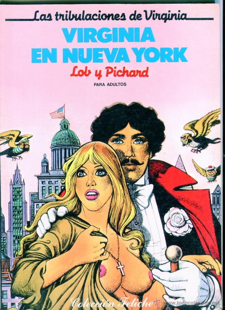 C&oacute;mics: COLECCION FETICHE GEORGES PICHARD N&ordm; 5 VIRGINIA EN NUEVA YORK MUY BUEN ESTADO