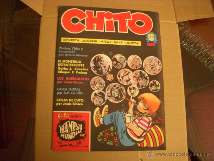 C&oacute;mics: CHITO REVISTA JUVENIL N&ordm; 13, EDIPRESS - Foto 1