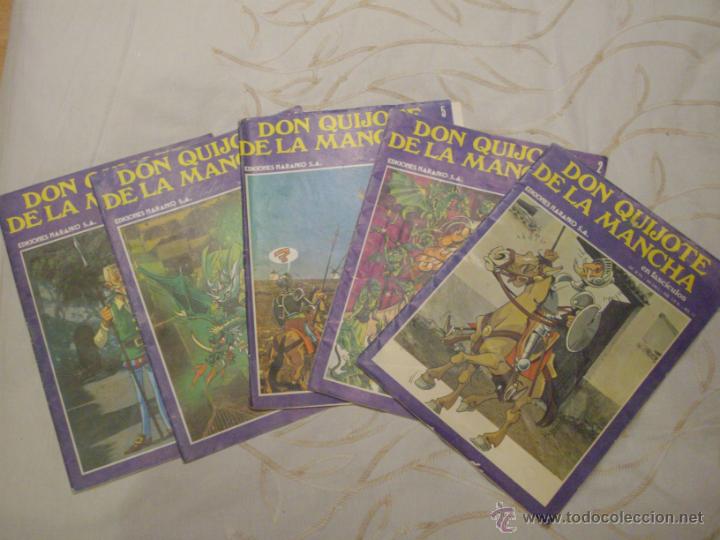 C&oacute;mics: 5 COMICS DE DON QUIJOTE A&Ntilde;O 1972. - Foto 1