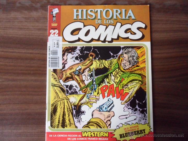 C&oacute;mics: historia de los comics - n&ordm; 22  con blueberry - toutain - Foto 1