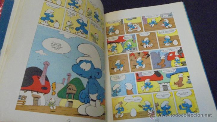 C&oacute;mics: EL HUEVO Y LOS PITUFOS Y EL PITUFO NUMERO CIEN - C&Oacute;MICS ARGOS - 1970. - Foto 2