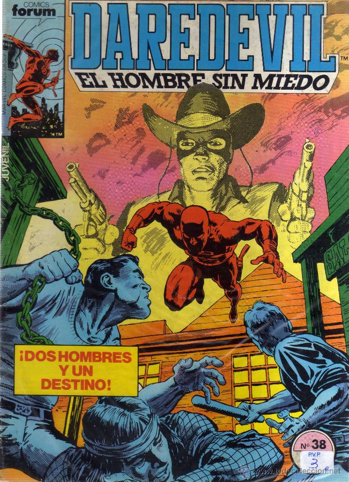 C&oacute;mics: DAREDEVIL N&ordm; 38 &iexcl;DOS HOMBRES Y UN DESTINO! - CJ165 - Foto 1