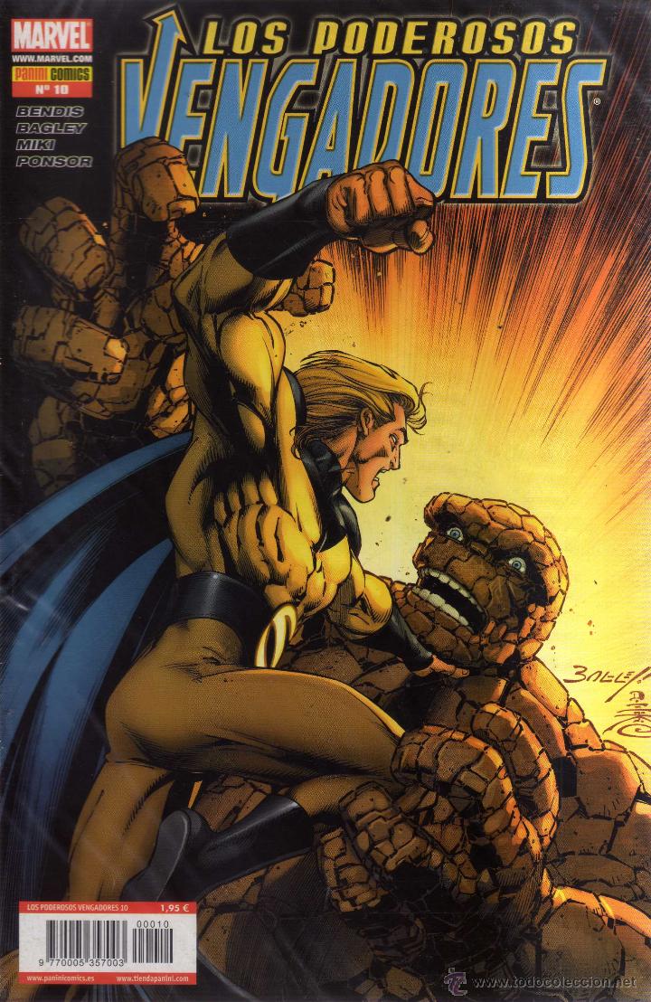 C&oacute;mics: Los Poderosos Vengadores Numero 10, Panini, CJ168 - Foto 1