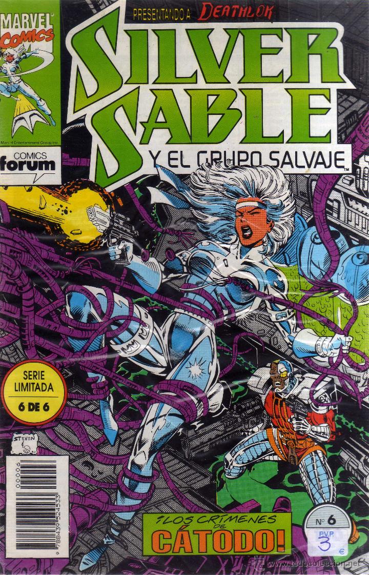 C&oacute;mics: Silver Sable y el grupo salvaje N&ordm; 6 de 6 - CJ168 - Foto 1