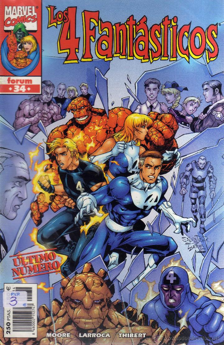 C&oacute;mics: Los 4 Fant&aacute;sticos N&ordm; 34 Forum - CJ168 - Foto 1