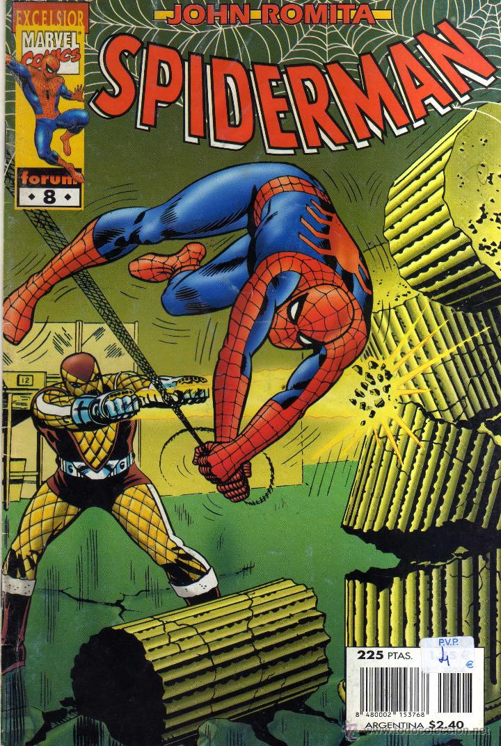 C&oacute;mics: SPIDERMAN N&ordm; 8 - JOHN ROMITA - FORUM - CJ168 - Foto 1
