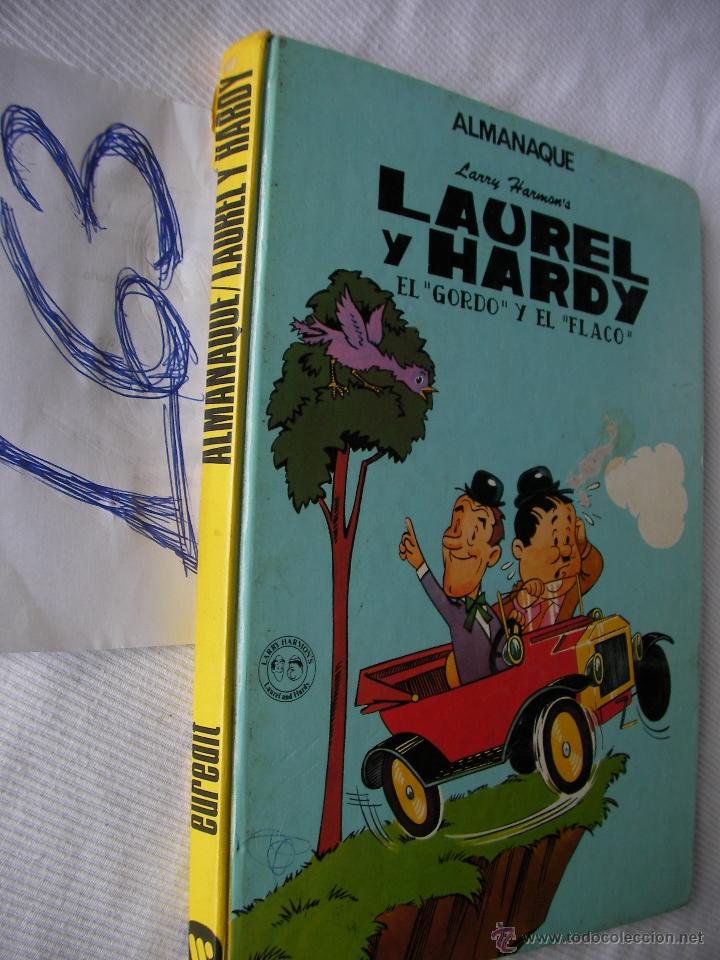 C&oacute;mics: ANTIGUO COMIC EUREDIT - ALMANAQUE - EL GORDO Y EL FLACO - Foto 1