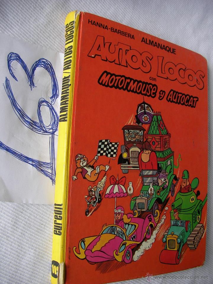 C&oacute;mics: ANTIGUO COMIC EUREDIT - ALMANAQUE - AUTOS LOCOS - Foto 1