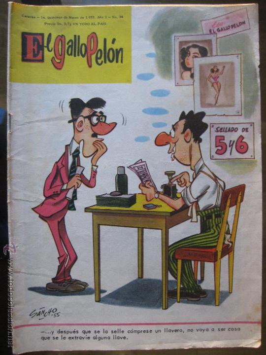 C&oacute;mics: EL GALLO PELON N&ordm;34 - Foto 1