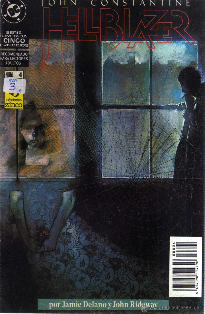 Comics: HELLBLAZER N&ordm; 4 - SERIE LIMITADA DE 5 N&Uacute;MEROS - CJ171