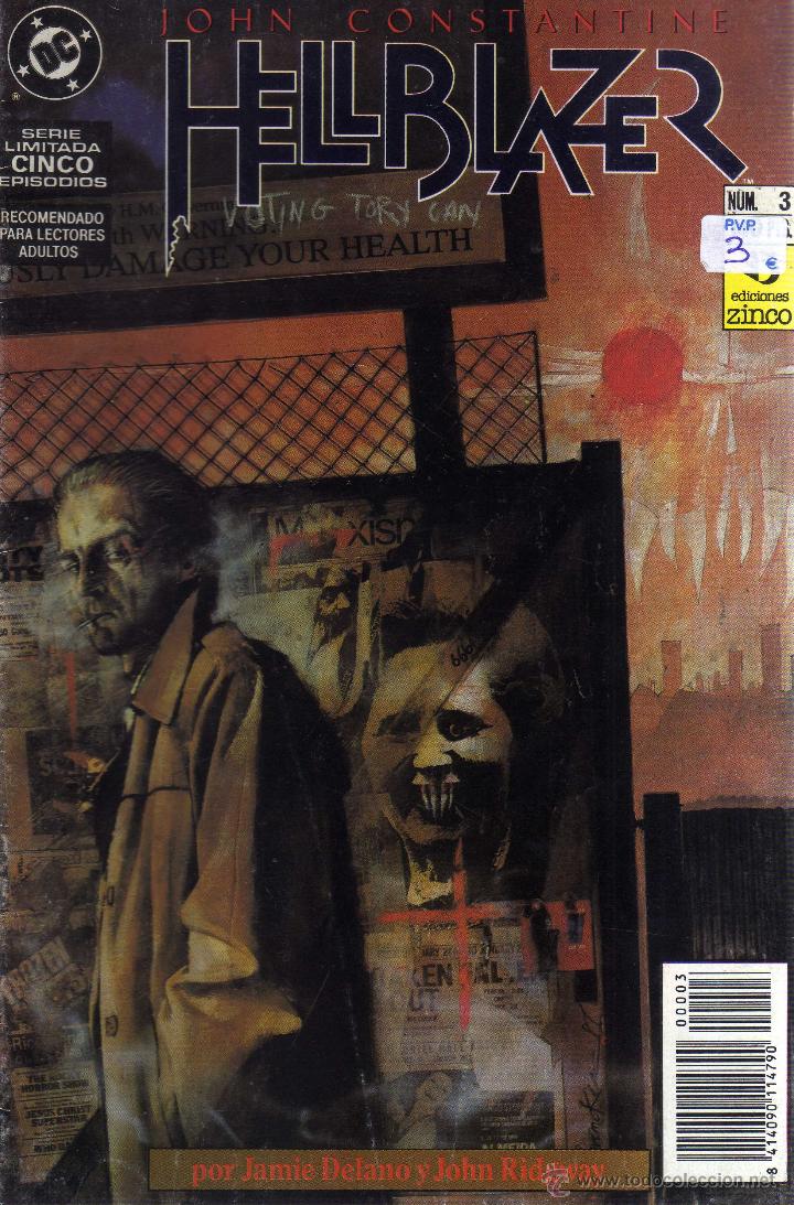 Comics: HELLBLAZER N&ordm; 3 - SERIE LIMITADA DE 5 N&Uacute;MEROS - CJ171