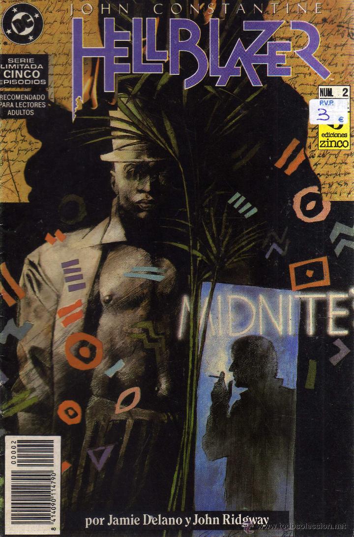Comics: HELLBLAZER N&ordm; 2 - SERIE LIMITADA DE 5 N&Uacute;MEROS - CJ171