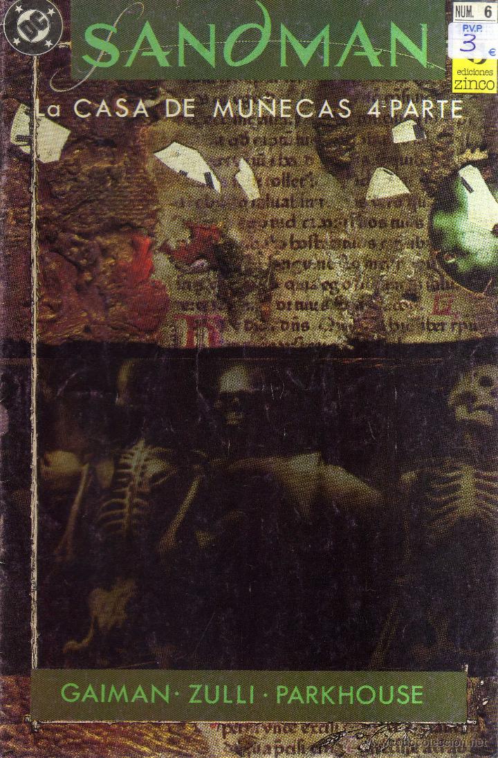 C&oacute;mics: Sandman N&ordm; 6 - Ed. Zinco - CJ171 - Foto 1