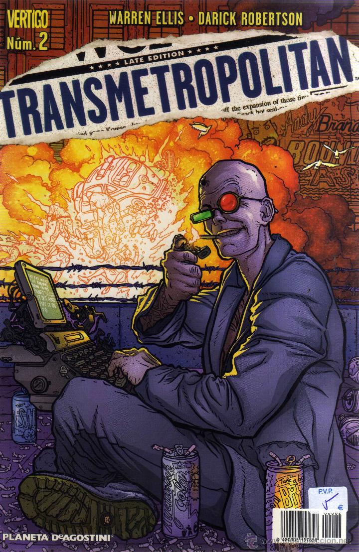 C&oacute;mics: TRANSMETROPOLITAN N&ordm; 2 - V&eacute;rtigo - CJ171 - Foto 1