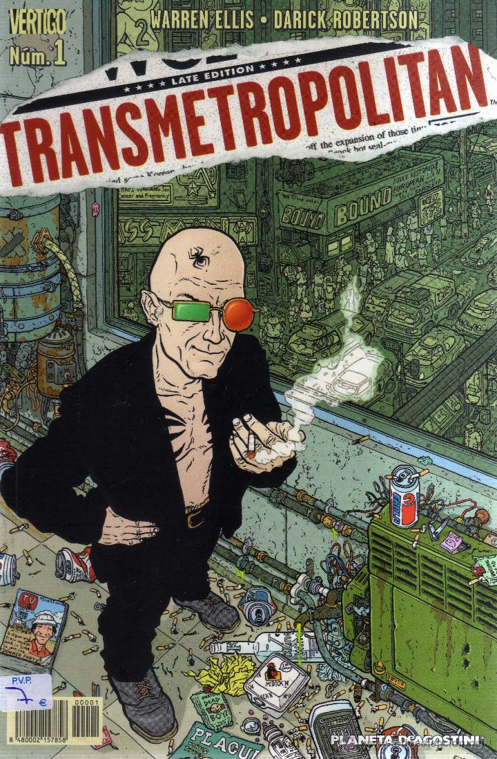 C&oacute;mics: TRANSMETROPOLITAN N&ordm; 1 - V&eacute;rtigo - CJ171 - Foto 1