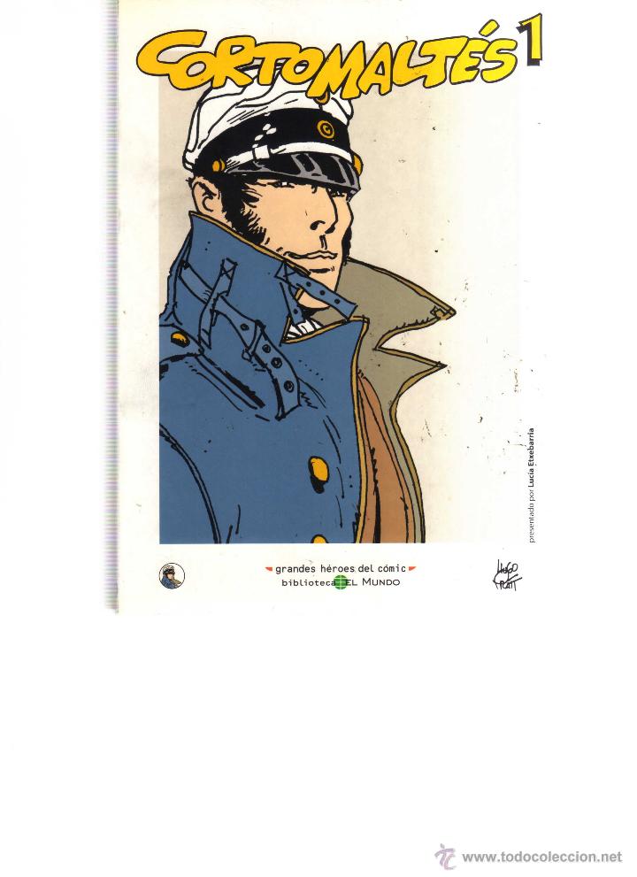 Comics: CORTOMALT&Eacute;S COMPLETA 3 N&Uacute;MEROS - GRANDES H&Eacute;ROES DEL C&Oacute;MIC - BIBLIOTECA EL MUNDO - CJ172