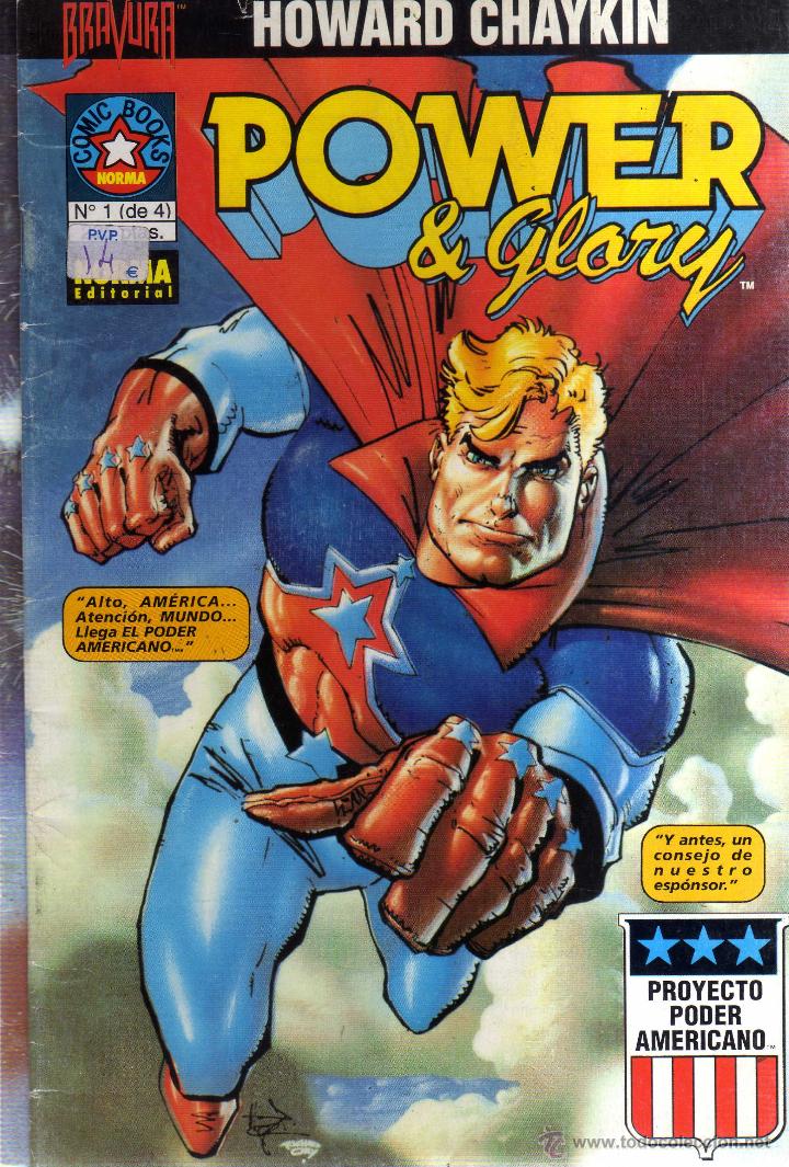 C&oacute;mics: Power & Glory Completa 4 N&uacute;meros - Norma - CJ175 - Foto 1