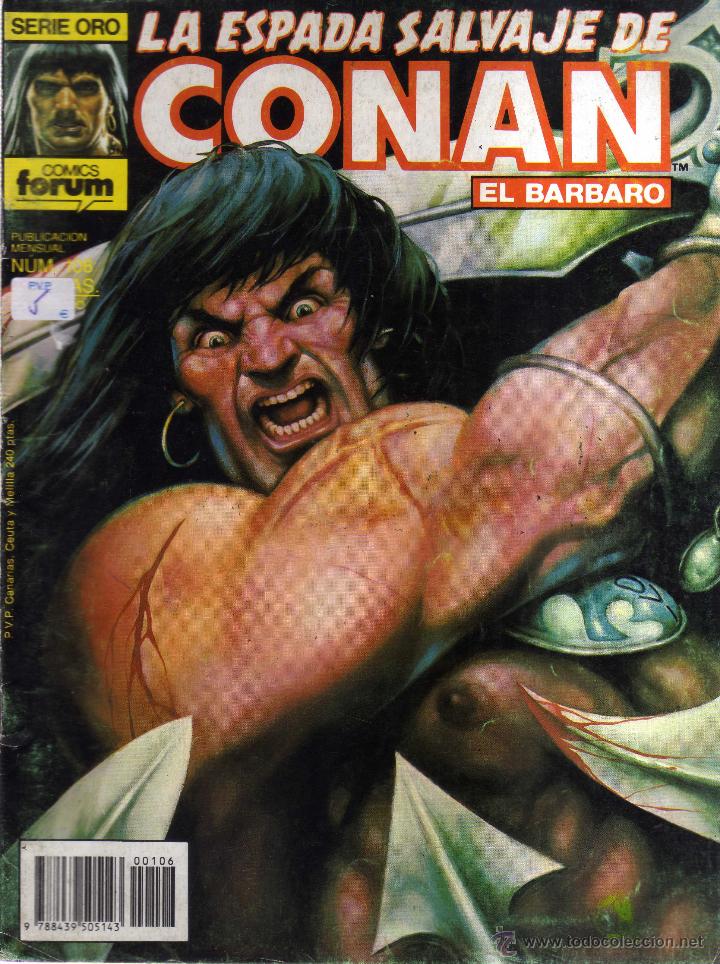 C&oacute;mics: LA ESPADA SALVAJE DE CONAN N&ordm; 106 - FORUM - CJ175 - Foto 1
