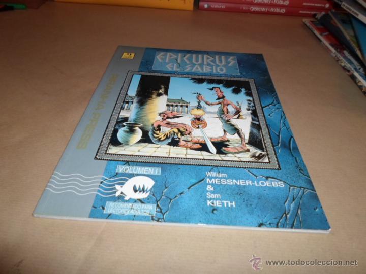 C&oacute;mics: Epicurus el sabio, Ed. Zinco, Volumen 1. William Messner-Loebs - Foto 1