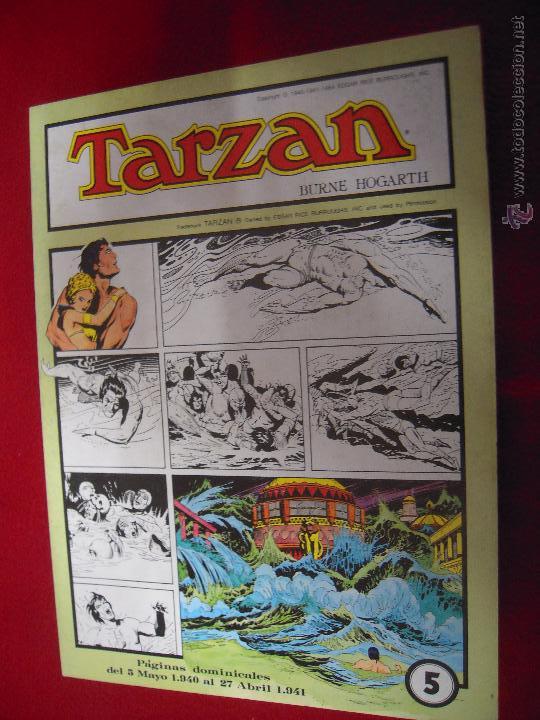 C&oacute;mics: TARZAN 5 - BURNE HOGARTH - ED. JUAQUIN ESTEVE - RUSTICA - Foto 1
