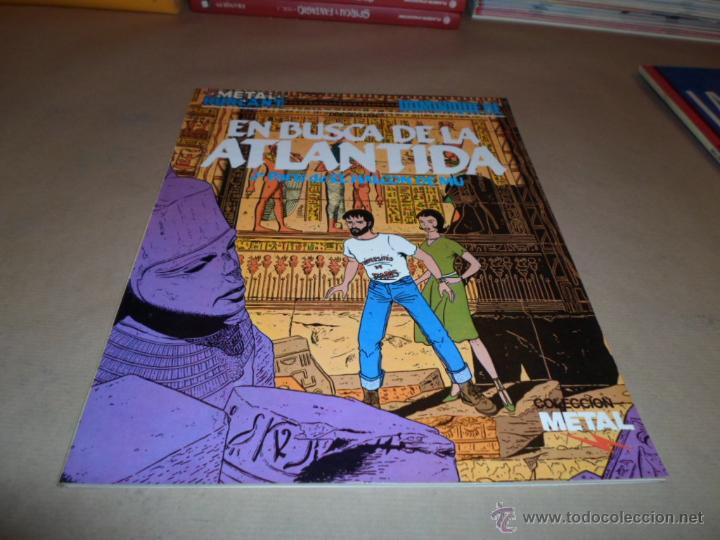 C&oacute;mics: Domenique HE. En busca de la Atlantida,2 parte de el Halcon de Mu, Metal Hurlant