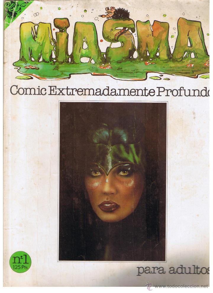 C&oacute;mics: MIASMA. N&ordm; 1. COMIC ESTREMADAMENTE PROFUNDO. ANIMACULOS 1981.  (RF.MA) (C/33) - Foto 1