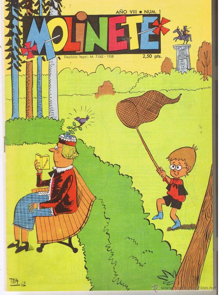 C&oacute;mics: MOLINETE. A&Ntilde;O VIII. N&ordm; 1. (RF.MA) (C/33) - Foto 1