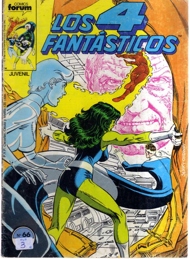 C&oacute;mics: Los 4 Fantasticos N&ordm; 66 Forum - CJ179 - Foto 1