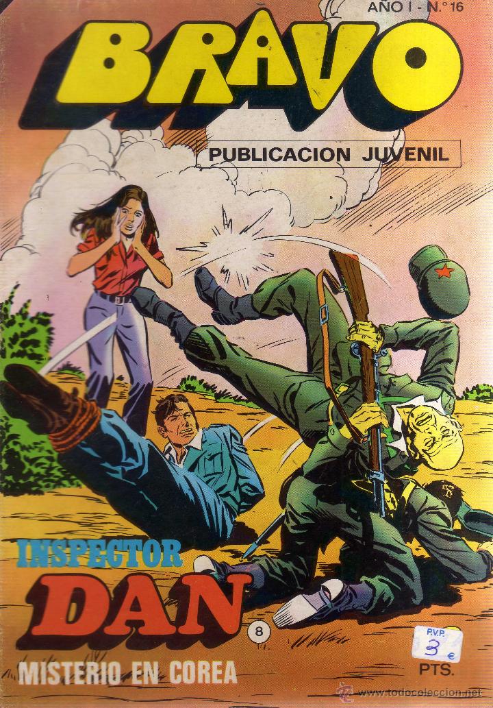 C&oacute;mics: Bravo N&ordm; 16 Inspector Dan, Misterio en Corea - CJ13 - Foto 1
