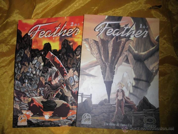 C&oacute;mics: FEATHER. STEVE UY. 1 Y 2. COMPLETA. ALETA EDICIONES * - Foto 1