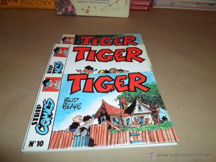 C&oacute;mics: Tiger, Bud Blake, Strip, Comics, 0.2. y 10 - Foto 1