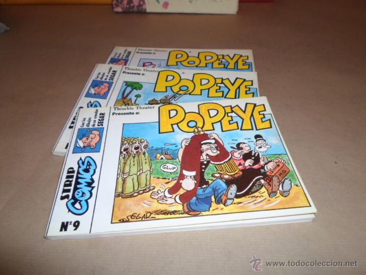 C&oacute;mics: Popeye, Strip Comics, numeros 1.5. y 9 - Foto 1