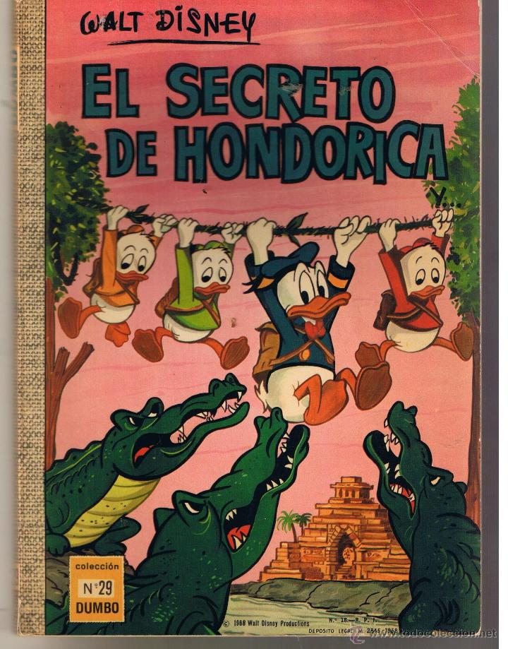 C&oacute;mics: COLECCI&Oacute;N DUMBO. N&ordm; 29. EL SECRETO DE HONDORICA.  EDICIONES RECREATIVAS 1968. (C/A31)
