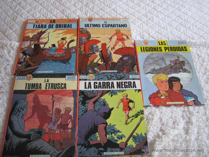 C&oacute;mics: ALIX - COLECCION COMPLETA DE 5 NUMEROS - EDITORIAL OIKOS -TAU 1. EDICIONES - Foto 1