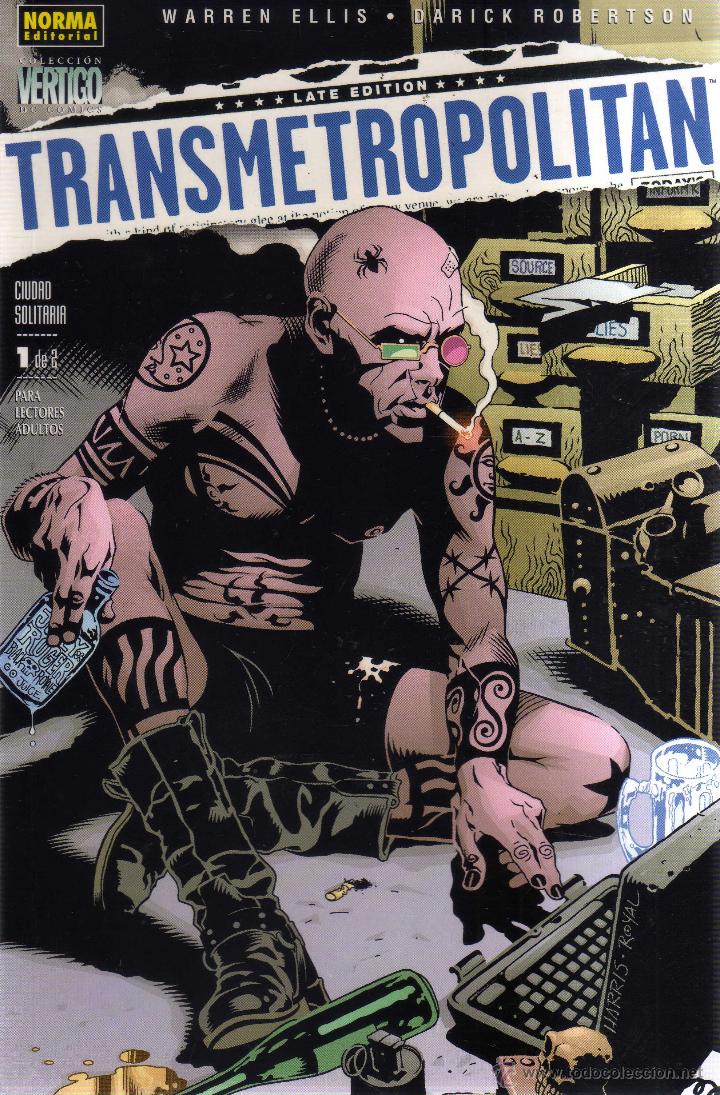 C&oacute;mics: Transmetropolitan Completa 2 N&uacute;meros Ciudad Solitaria - CJ182 - Foto 1