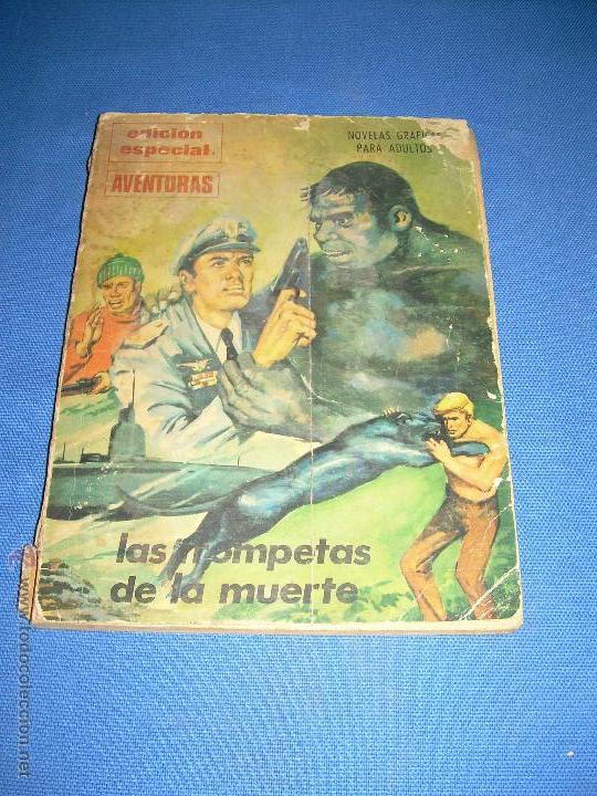 C&oacute;mics: AVENTURAS EDICION ESPECIAL - LAS TROMPETAS DE LA MUERTE - EDITORIAL PRESIDENTE - PORTADAS MAL ESTADO