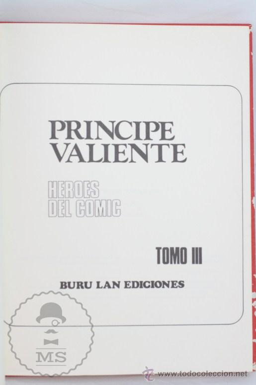 C&oacute;mics: C&oacute;mic El Pr&iacute;ncipe Valiente. Tomo III, El Poder del Enemigo - Ed. Buru Lan / Burulan, A&ntilde;o 1972 - Foto 6