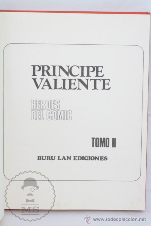Cómics: Cómic El Príncipe Valiente. Tomo II, Tratado de Paz - Ed. Buru Lan / Burulan, Año 1972 - Foto 2 - 48339263