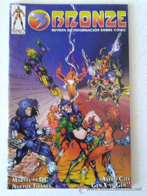 Comics: BRONZE -- N&ordm; 3 -- REVISTA DE INFORMACION SOBRE COMIC -- CAMALEON EDICIONES --