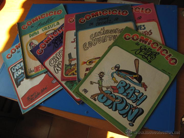 C&oacute;mics: LOTE DE 7 COMICICLOS - CHUMI CHUMEZ, PABLO, FORGES,.... - Foto 1