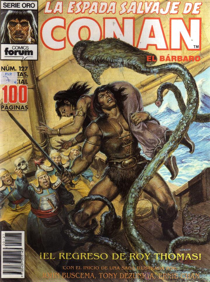 C&oacute;mics: La Espada de Conan N&ordm; 127 Forum - CJ184 - Foto 1
