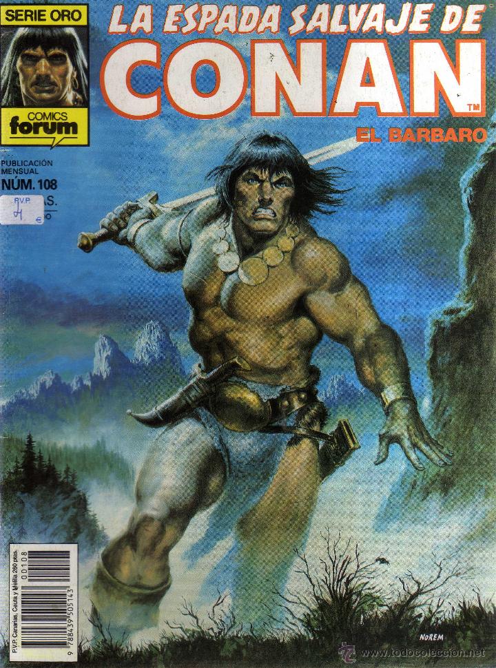 C&oacute;mics: La Espada Salvaje de Conan N&ordm; 108 Forum - CJ184 - Foto 1