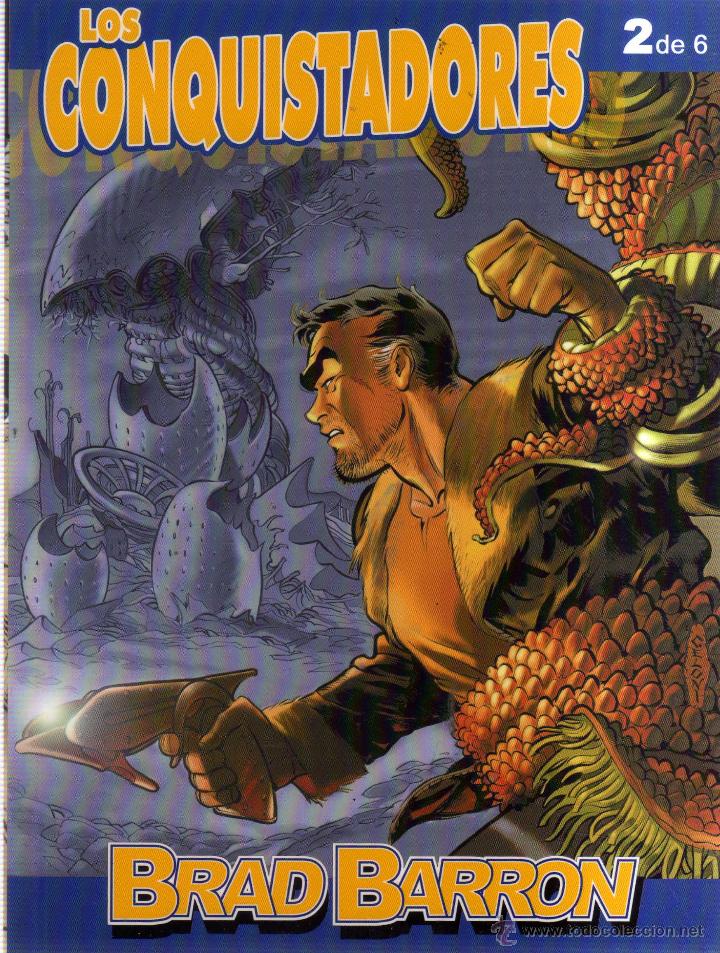 C&oacute;mics: BRAD BARRON - N&ordm; 2 DE 6 LOS CONQUISTADORES - ALETA - CJ185 - Foto 1