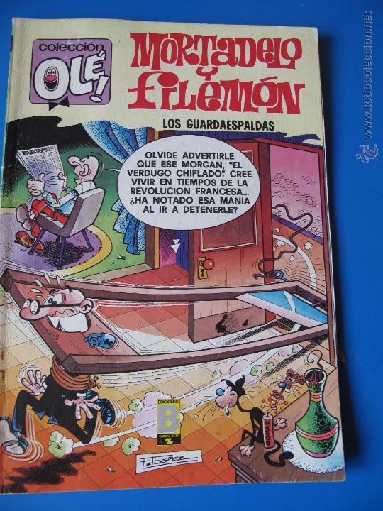 C&oacute;mics: COMIC DE - MORTADELO Y FILEMON- ( LOS GUARDAESPALDAS )- COLECCI&Oacute;N OL&Eacute; - Foto 1