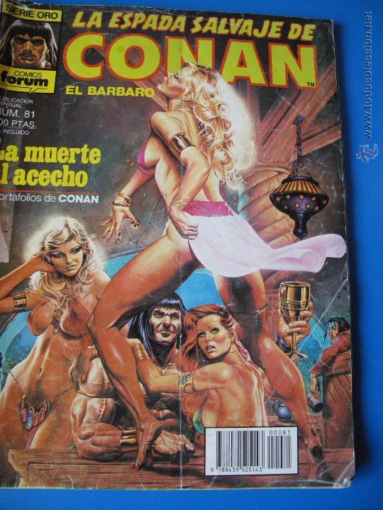 C&oacute;mics: COMIC DE - CONAN - ( LA ESPADA SALVAJE DE CONAN ) ( LA MUERTE AL ACECHO ) - Foto 1