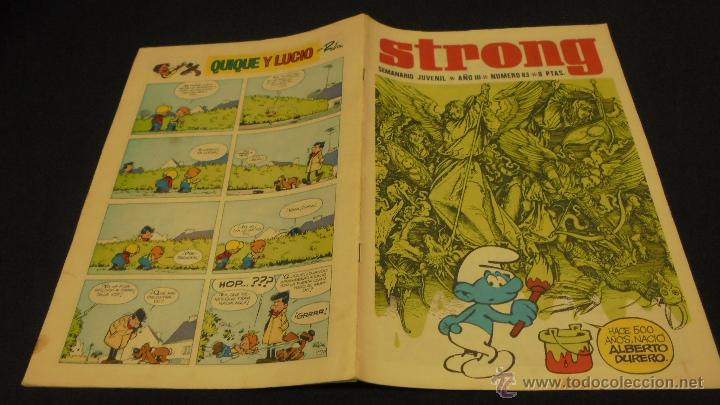 C&oacute;mics: STRONG. SEMANARIO JUVENIL. A&Ntilde;O III. N&ordm; 83 EDICIONES ARGOS. - Foto 1