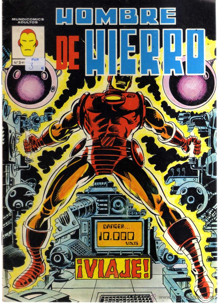 C&oacute;mics: Hombre de Hierro N&ordm; 3 - CJ187 - Foto 1