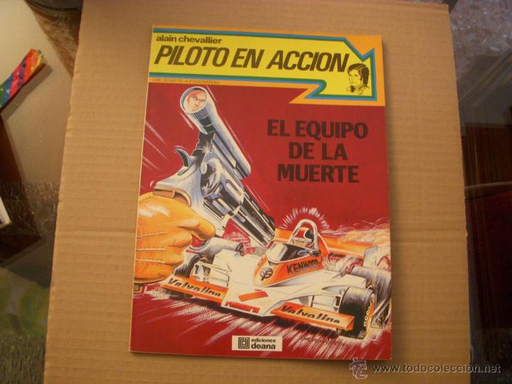 C&oacute;mics: ALAIN CHEVALIER, PILOTO EN ACCI&Oacute;N, R&Uacute;STICA, EDICIONES DEANA - Foto 1